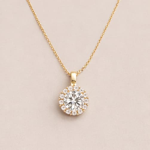 Halsband i guld